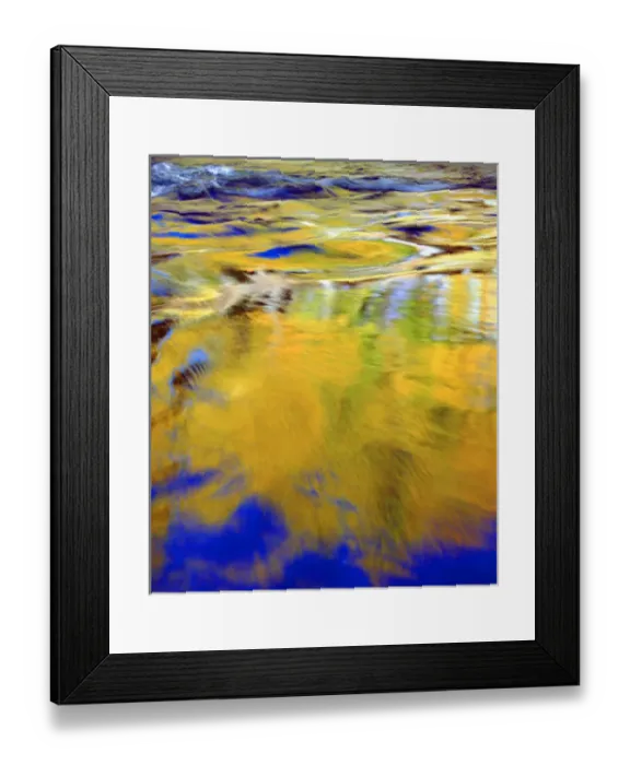 Framed Print : USA, California, Sierra Nevada Mountains, Sierra Autumn Forest Reflection Framed Print : USA, California, Sierra Nevada Mountains, Sierra Autumn Forest Reflection