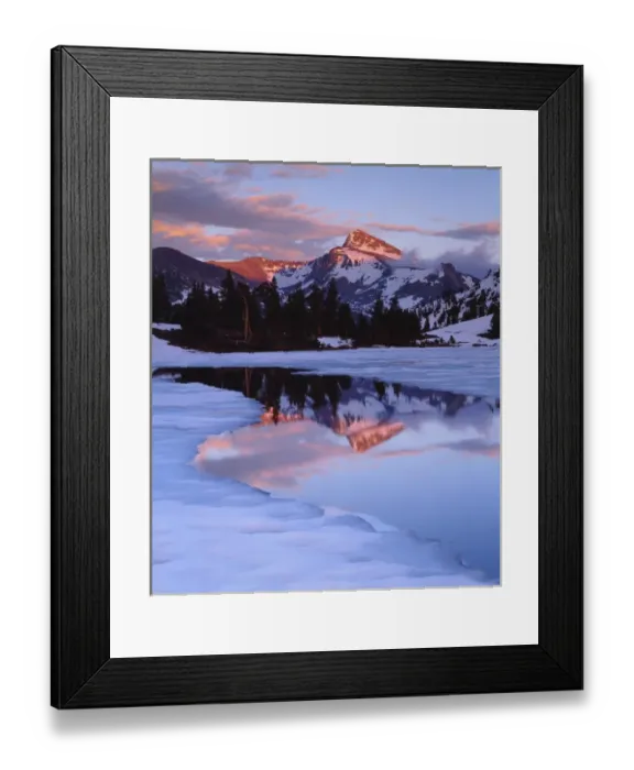 Framed Print : USA; California; Sierra Nevada Mountains Framed Print : USA; California; Sierra Nevada Mountains
