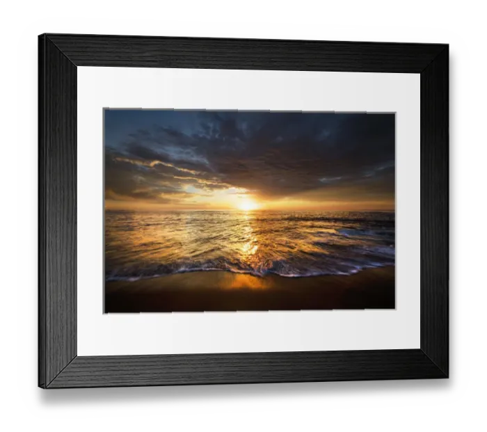 Framed Print : USA, California, La Jolla. Sunset over beach Framed Print : USA, California, La Jolla. Sunset over beach