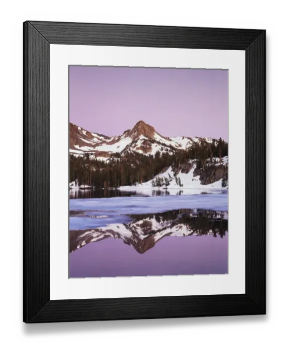 Framed Print : CTF-206. California, Sierra Nevada Mountains, Mammoth Lakes
