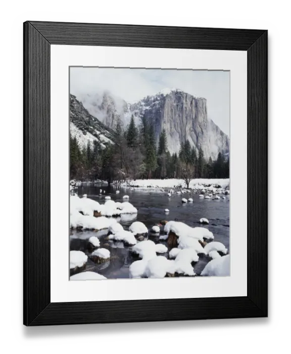 Framed Print : CTF-0977. California, Sierra Nevada Mountains