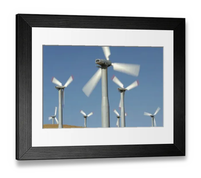 Framed Print : USA, California, Wind Farm, Wind Power, Tehachapi Framed Print : USA, California, Wind Farm, Wind Power, Tehachapi