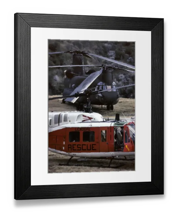 Framed Print : USA, California, Search and Rescue Helicopters, Sequoia and Kings Canyon National Park Framed Print : USA, California, Search and Rescue Helicopters, Sequoia and Kings Canyon National Park