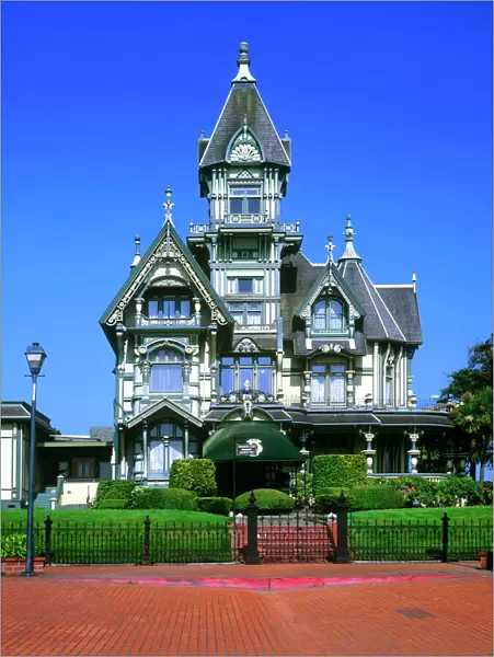 The Carson Mansion in Eureka, California