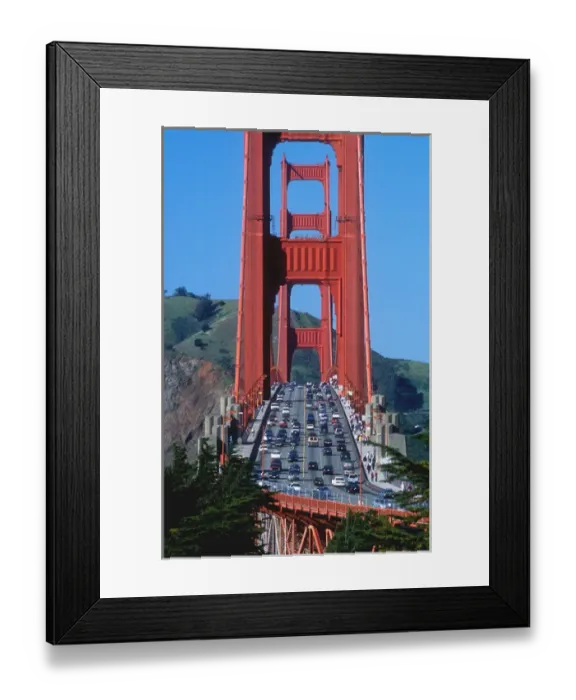 Framed Print : The Golden Gate bridge and the entrance to San Francisco Bay Framed Print : The Golden Gate bridge and the entrance to San Francisco Bay