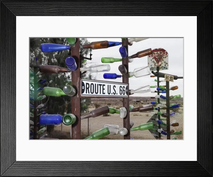 Framed Print : Barstow, California, United States, Route 66 Framed Print : Barstow, California, United States, Route 66