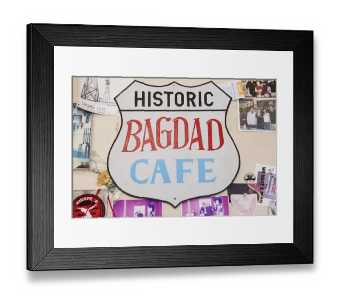 Framed Print : Newberry Springs, California, United States. Route 66