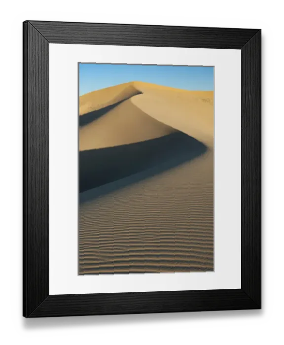 Framed Print : North America, USA, California. Sand dunes in Mojave Trails National Monument, CA Framed Print : North America, USA, California. Sand dunes in Mojave Trails National Monument, CA