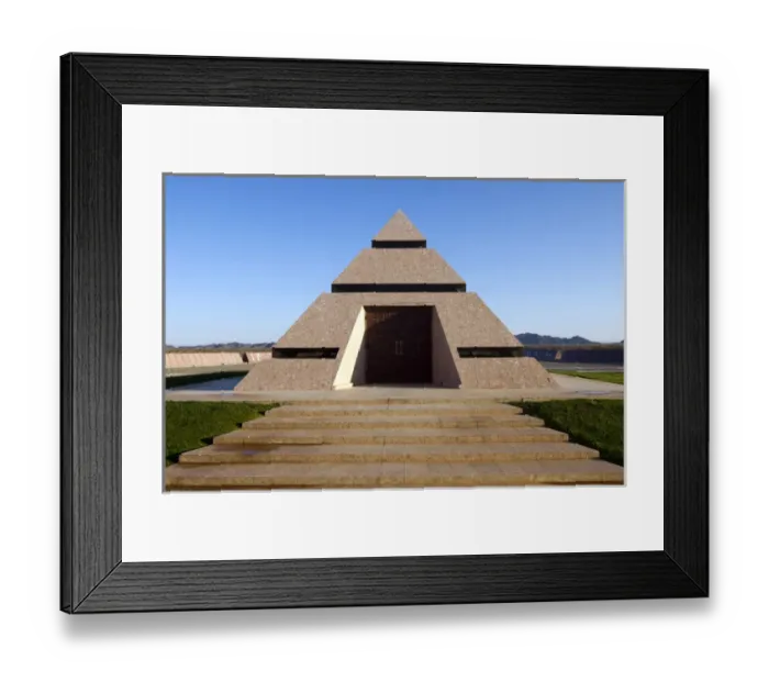 Framed Print : USA, California. Intended as a monument to humanity, Felicity was created by Jacques-Andre Framed Print : USA, California. Intended as a monument to humanity, Felicity was created by Jacques-Andre