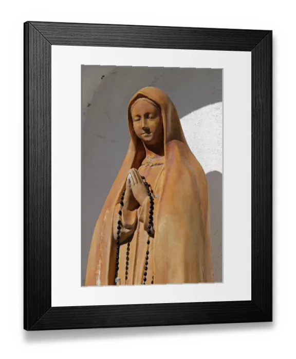 Framed Print : USA, California, Oceanside. Statue at Old Mission San Luis Rey de Francia Framed Print : USA, California, Oceanside. Statue at Old Mission San Luis Rey de Francia