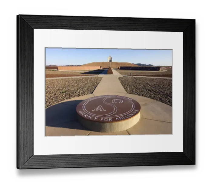 Framed Print : USA, California. Intended as a monument to humanity, Felicity was created by Jacques-Andre Framed Print : USA, California. Intended as a monument to humanity, Felicity was created by Jacques-Andre