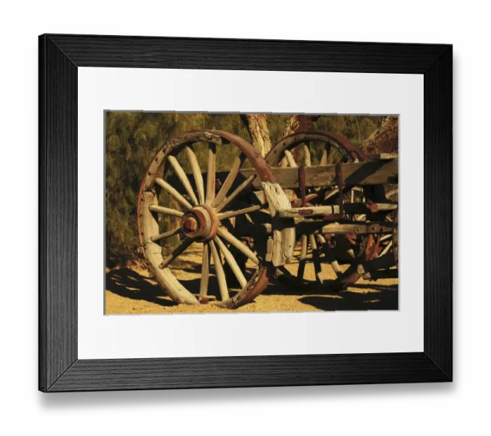 Framed Print : Old Farm Wagon: Furnace Creek, Death Valley National Park, USA Framed Print : Old Farm Wagon: Furnace Creek, Death Valley National Park, USA