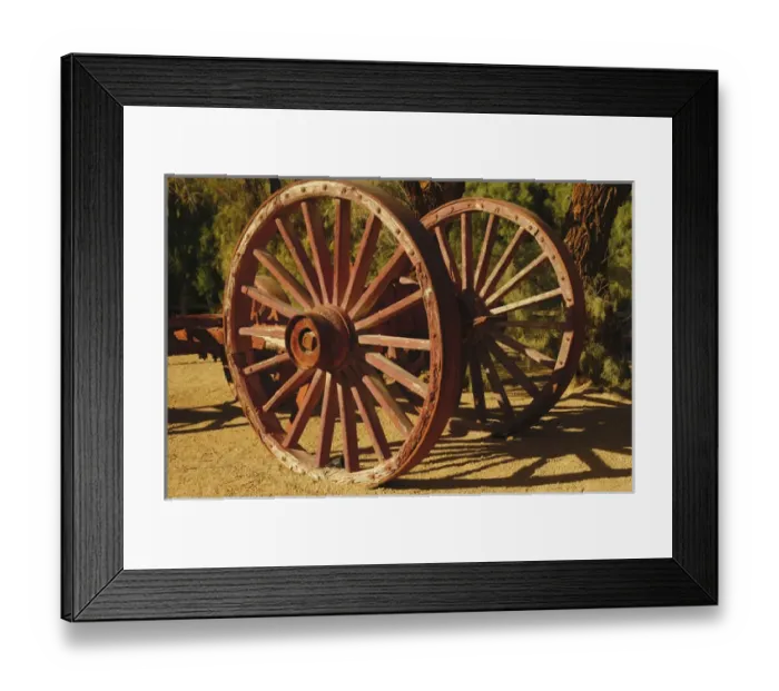 Framed Print : Borax Mining Wagon; Furnace Creek; Death Valley National Park; USA Framed Print : Borax Mining Wagon; Furnace Creek; Death Valley National Park; USA