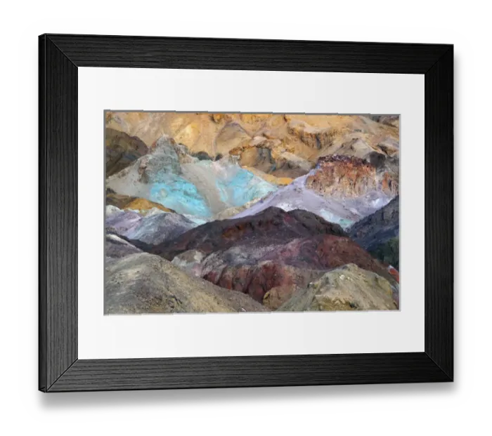 Framed Print : Artist Palette, Artist Drive; Death Valley National Park; California; USA Framed Print : Artist Palette, Artist Drive; Death Valley National Park; California; USA