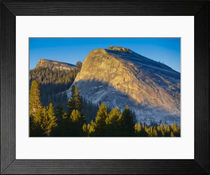 Framed Print : Yosemite National Park, CA, Lembert Dome in Evening Glow Framed Print : Yosemite National Park, CA, Lembert Dome in Evening Glow
