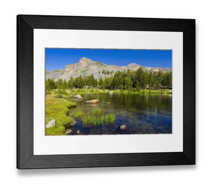 Framed Print : Alpine tarn in Dana Meadows under Mount Dana, Tuolumne Meadows, Yosemite National Park Framed Print : Alpine tarn in Dana Meadows under Mount Dana, Tuolumne Meadows, Yosemite National Park