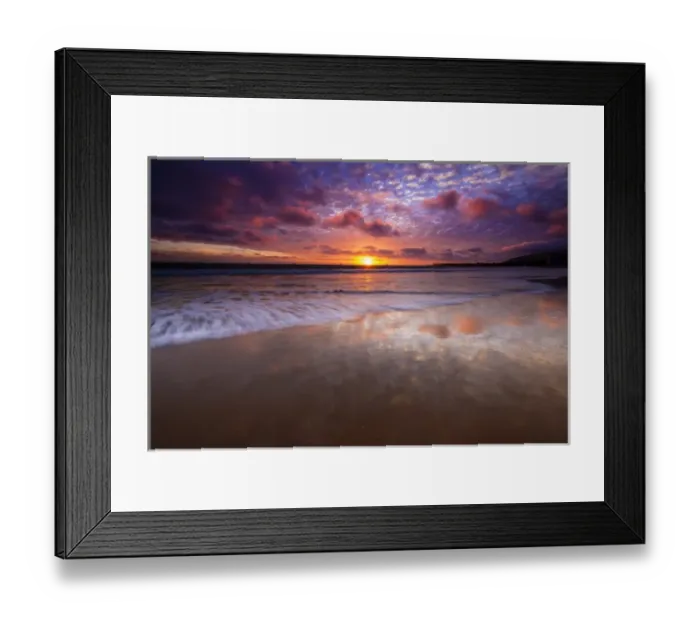 Framed Print : Sunset over the Channel Islands from Ventura State Beach, Ventura, California USA Framed Print : Sunset over the Channel Islands from Ventura State Beach, Ventura, California USA