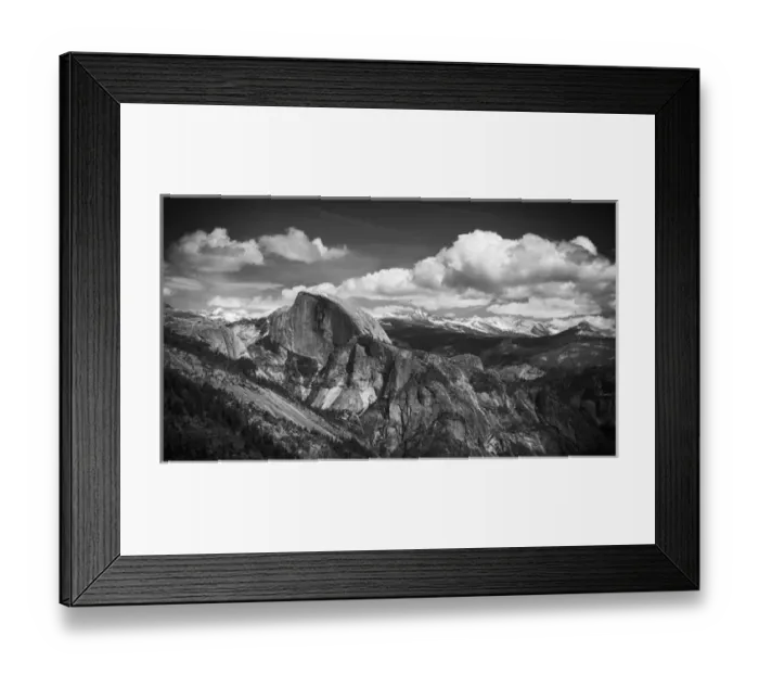 Framed Print : Half Dome from Yosemite Point, Yosemite National Park, California USA Framed Print : Half Dome from Yosemite Point, Yosemite National Park, California USA