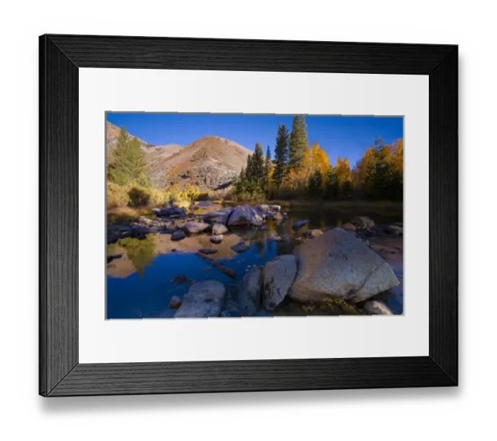 Framed Print : Sunrise at North Lake, Eastern Sierra foothills, California, US