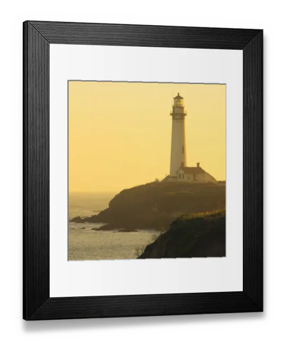 Framed Print : Pigeon Point lighthouse, Santa Cruz coast, California, US Framed Print : Pigeon Point lighthouse, Santa Cruz coast, California, US