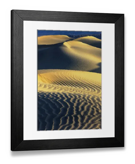 Framed Print : Mesquite Sand Dunes. Death Valley. California Framed Print : Mesquite Sand Dunes. Death Valley. California