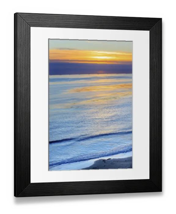 Framed Print : Ellwood Mesa Coastline Pacific Oecan Orange Sunset Goleta California Framed Print : Ellwood Mesa Coastline Pacific Oecan Orange Sunset Goleta California