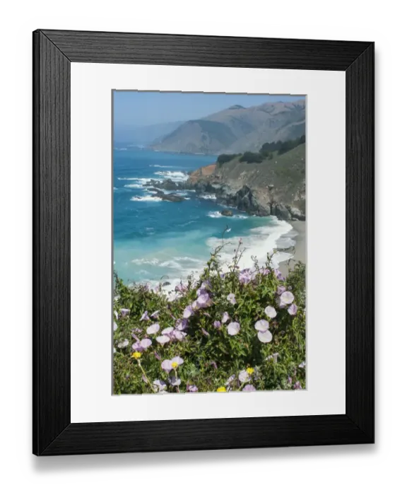 Framed Print : Along the Big Sur Coastline, California Framed Print : Along the Big Sur Coastline, California