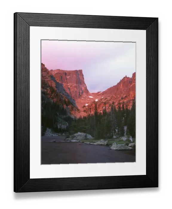 Framed Print : USA, Colorado, Rocky Mountains National Park, Hallet Peak and Dream Lake Framed Print : USA, Colorado, Rocky Mountains National Park, Hallet Peak and Dream Lake