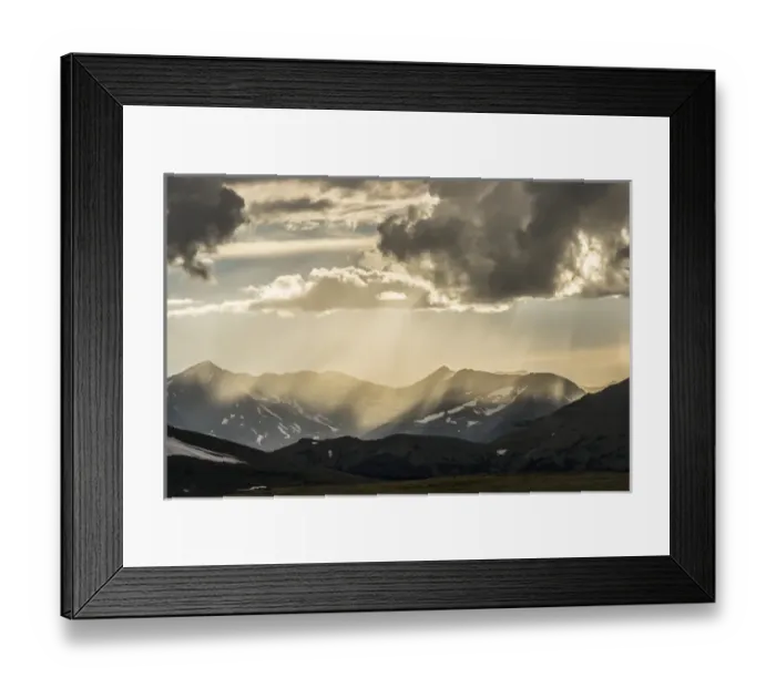 Framed Print : USA, Colorado, Rocky Mountain National Park