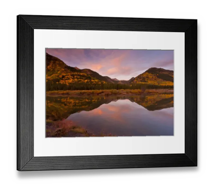 Framed Print : USA, Colorado, Rocky Mountains, Gunnison National Forest. Autumn reflection on the Slate River Framed Print : USA, Colorado, Rocky Mountains, Gunnison National Forest. Autumn reflection on the Slate River