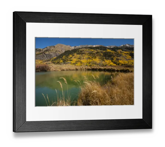 Framed Print : USA, Colorado. Landscape in San Juan Mountains