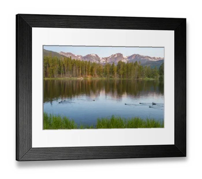 Framed Print : USA, Colorado, Rocky Mountain National Park