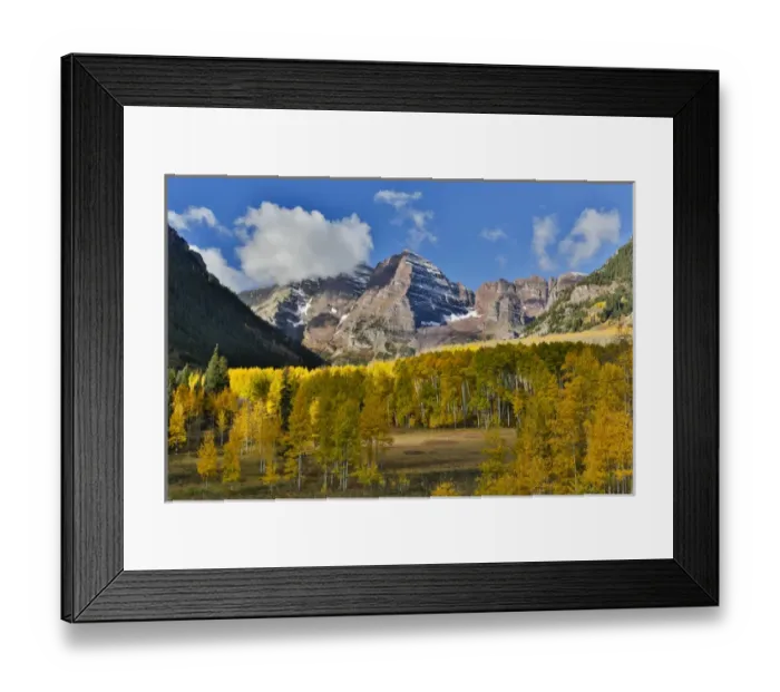 Framed Print : Sunrise along the Rocky Mountains near Marron Bells Aspen Colorado Framed Print : Sunrise along the Rocky Mountains near Marron Bells Aspen Colorado