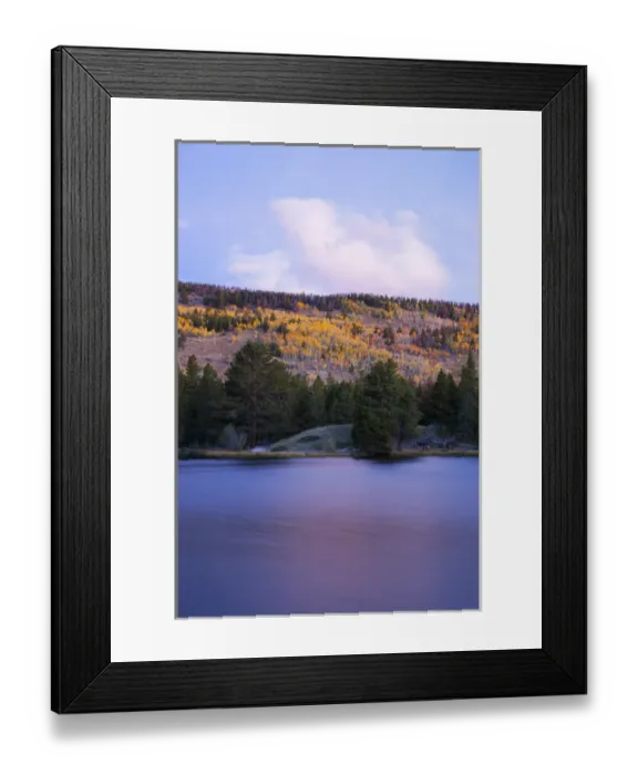 Framed Print : CO, Rocky Mountain National Park, Sprague Lake at sunrise Framed Print : CO, Rocky Mountain National Park, Sprague Lake at sunrise