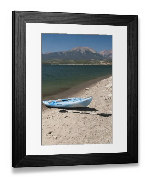 Framed Print : USA, CO, Dillon Reservoir. Largest source of Denver water supply significantly affected by drought Framed Print : USA, CO, Dillon Reservoir. Largest source of Denver water supply significantly affected by drought