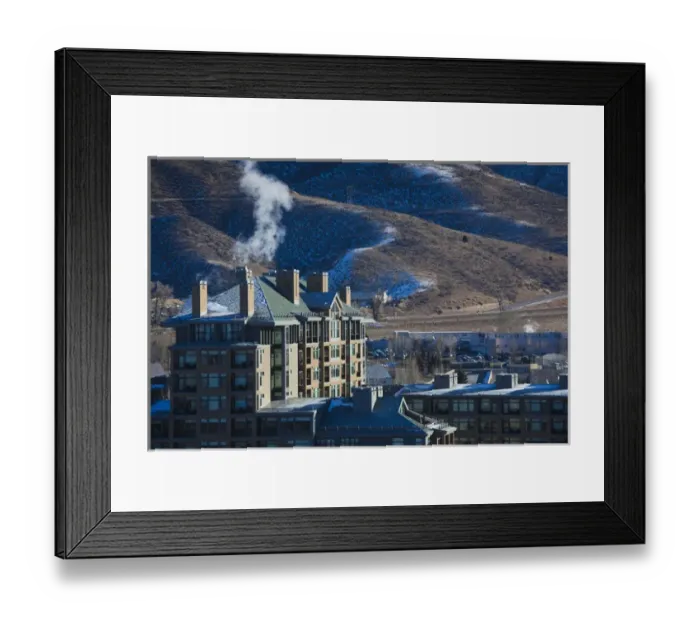 Framed Print : USA, Colorado, Avon, Westin Riverfront Hotel Framed Print : USA, Colorado, Avon, Westin Riverfront Hotel