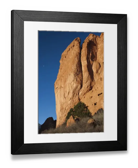 Framed Print : USA, Colorado, Colorado Springs, Garden of the Gods, rock formations, dawn Framed Print : USA, Colorado, Colorado Springs, Garden of the Gods, rock formations, dawn