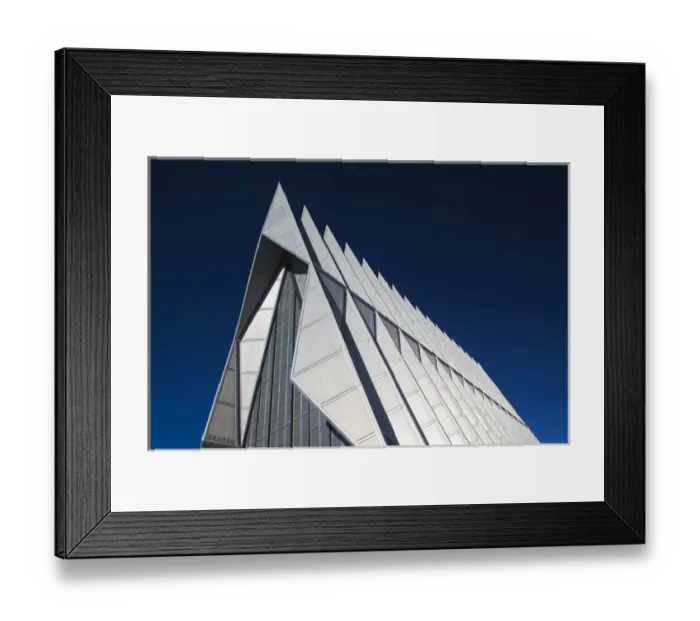 Framed Print : USA, Colorado, Colorado Springs, United States Air Force Academy, Cadets Chapel Framed Print : USA, Colorado, Colorado Springs, United States Air Force Academy, Cadets Chapel