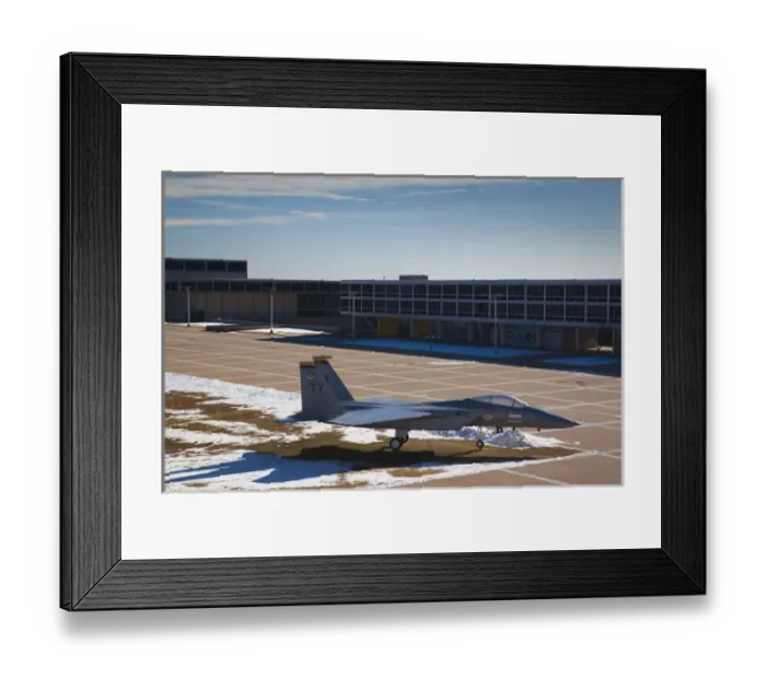 Framed Print : USA, Colorado, Colorado Springs, United States Air Force Academy, F-15 Eagle, fighter Framed Print : USA, Colorado, Colorado Springs, United States Air Force Academy, F-15 Eagle, fighter