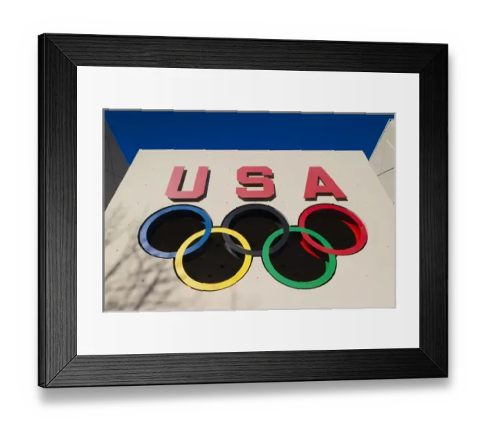 Framed Print : USA, Colorado, Colorado Springs, United States Olympic Training Center Framed Print : USA, Colorado, Colorado Springs, United States Olympic Training Center