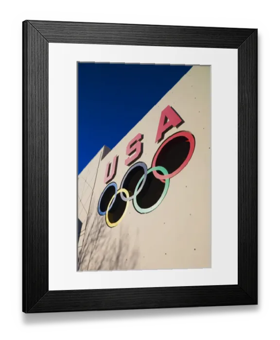 Framed Print : USA, Colorado, Colorado Springs, United States Olympic Training Center Framed Print : USA, Colorado, Colorado Springs, United States Olympic Training Center