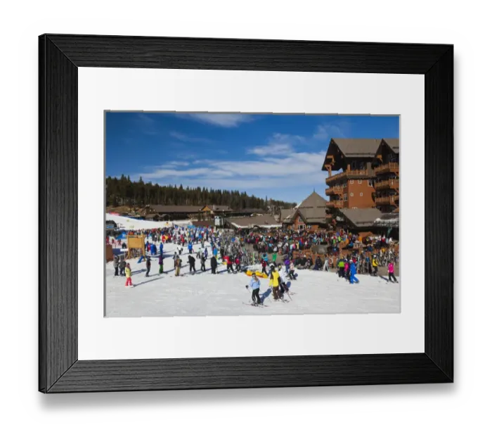 Framed Print : USA, Colorado, Breckenridge, ski lodge, Peak 8, NR Framed Print : USA, Colorado, Breckenridge, ski lodge, Peak 8, NR