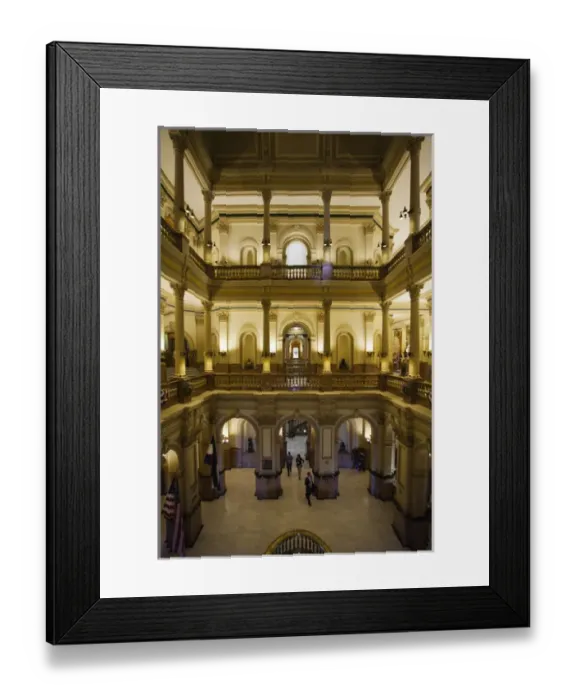Framed Print : USA, Colorado, Denver, Colorado State Capitol, interior Framed Print : USA, Colorado, Denver, Colorado State Capitol, interior