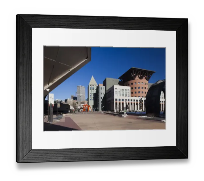 Framed Print : USA, Colorado, Denver, Denver Public Library Framed Print : USA, Colorado, Denver, Denver Public Library