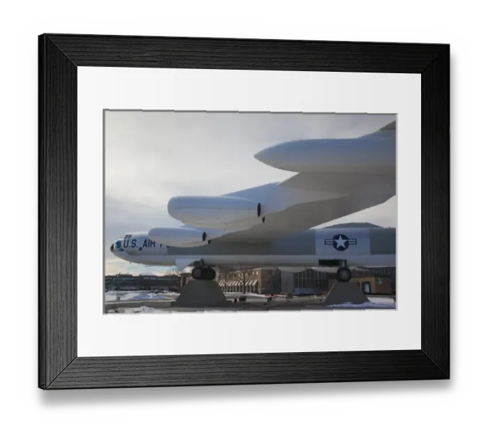 Framed Print : USA, Colorado, Denver, Wings over the Rockies, Air and Space Museum, B-52 bomber