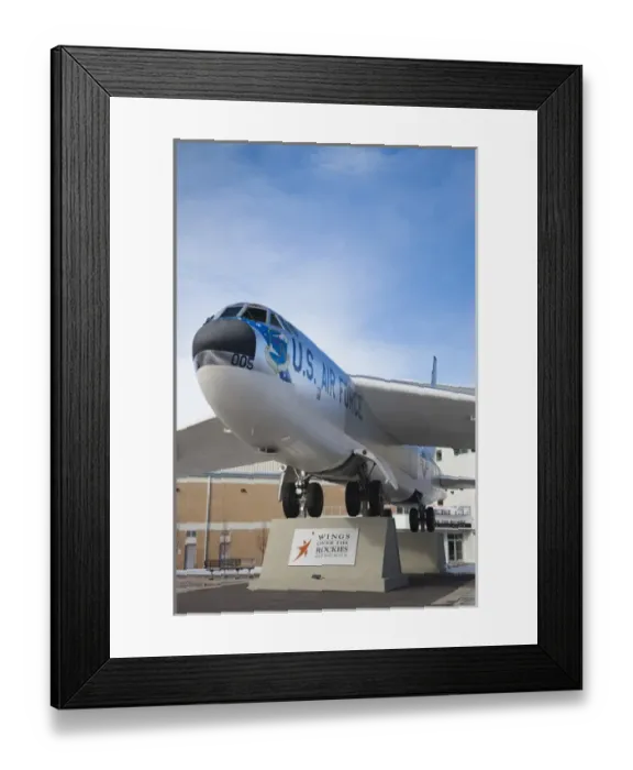 Framed Print : USA, Colorado, Denver, Wings over the Rockies, Air and Space Museum, B-52 bomber Framed Print : USA, Colorado, Denver, Wings over the Rockies, Air and Space Museum, B-52 bomber