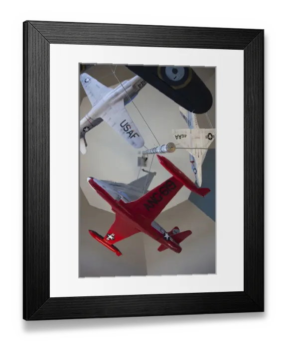Framed Print : USA, Colorado, Denver, Wings over the Rockies, Air and Space Museum, model airplanes Framed Print : USA, Colorado, Denver, Wings over the Rockies, Air and Space Museum, model airplanes