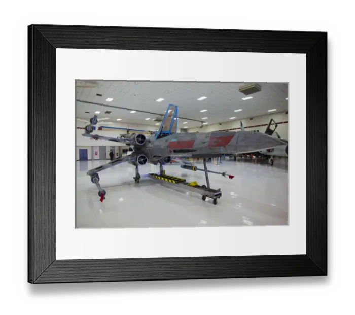 Framed Print : USA, Colorado, Denver, Wings over the Rockies, Air and Space Museum, full scale relplica
