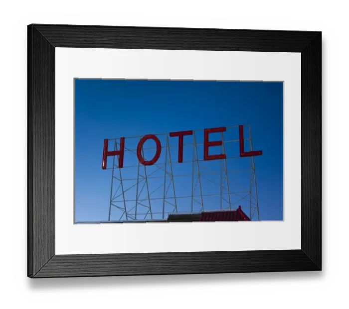 Framed Print : USA, Colorado, Fairplay, hotel sign Framed Print : USA, Colorado, Fairplay, hotel sign
