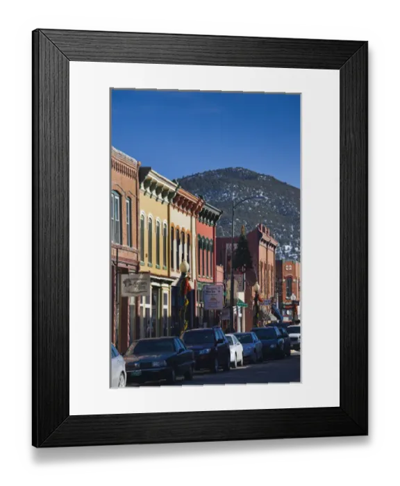 Framed Print : USA, Colorado, Salida, downtown Framed Print : USA, Colorado, Salida, downtown
